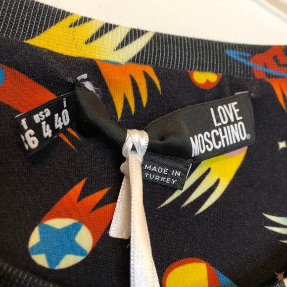 Love Moschino Rocketship Shooting Star Space Dress - Picture 6 of 16